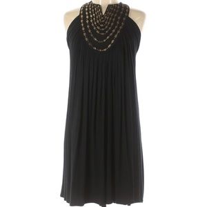 MARTIN GRANT Sleeveless black dress